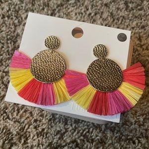 Fun large earrings